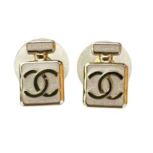 Chanel Earrings Stud Gold-Tone Metal #319396C10B